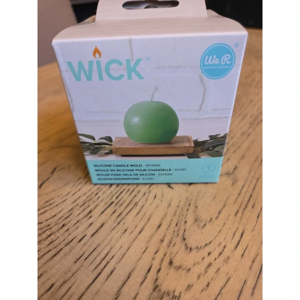 We R Wick Candle Mold-Ball